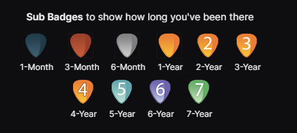 Sub Badges